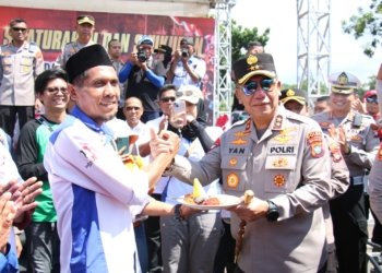 Polda Kepri Dampingi Buruh di Peringatan Mayday 2024