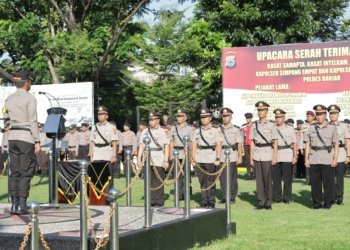 Kapolres Banjar Lakukan Sertijab Di Jajaran Polres Banjar