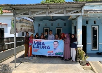 Relawan di Landasan Ulin Utara Deklarasi Dukung Andoko Abdi