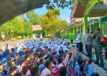 Agar Bullying Tidak Terjadi Di Sekolah, Babinsa Berikan Edukasi