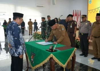 Bai’at Dan Pelantikan Dewan Hakim MTQ Ke 55 Kabupaten Asahan