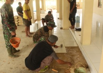 Kodim 1022/Tanah Bumbu Renovasi Masjid Raudhatul Jannah