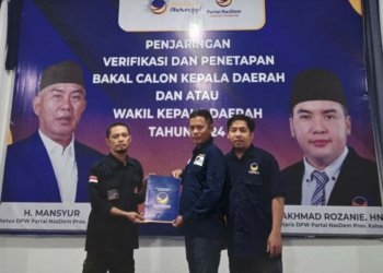 DPD Partai NasDem Kabupaten Banjar Sudah Serahkan Nama Nama Hasil Penjaringan Ke DPW Partai NasDem Kalsel