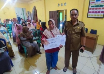 Pemdes Sarigadung Salurkan BLT Periode Mei, Salasiah: Terimakasih