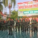 Kodim 1006/ Banjar Apel Pasukan Dan Kelengkapan Kendaraan Untuk Persiapan Menghadapi Pilkada