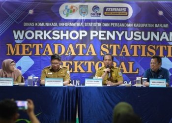 DKISP Kabupaten Banjar Gelar Workshop Penyusunan Metadata Statistik