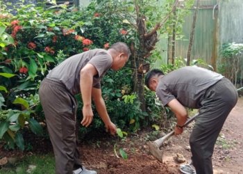 Kualitas Lingkungan, Prajurit Kodim 1006/Banjar Tanam Satu Pohon Satu Rumah