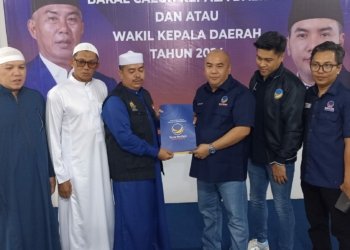 Sayyid Alwi Serahkan Formulir ke Nasdem Kalsel: Saat Ini Kita Masih Diwalikota