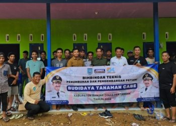 Dinas Pertanian Kabupaten Banjar Gelar Kegiatan Batumbang Tani Manis