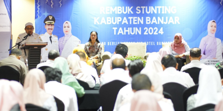 Pemerintah Kabupaten Banjar Rembuk Stunting