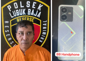 Arun Pencuri Handphone Di Pasar Penuin Berhasil Dibekuk Unit Reskrim Polsek Lubuk Baja