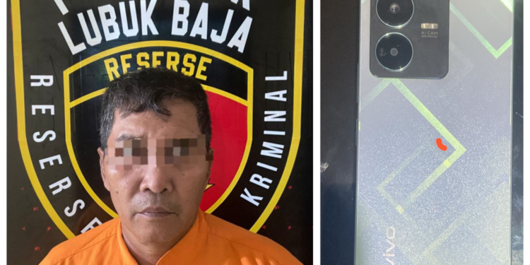Arun Pencuri Handphone Di Pasar Penuin Berhasil Dibekuk Unit Reskrim Polsek Lubuk Baja