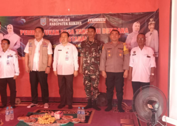 Pemerintah Kabupaten Banjar Melalui BPBD Bentuk Desa Tangguh Bencana