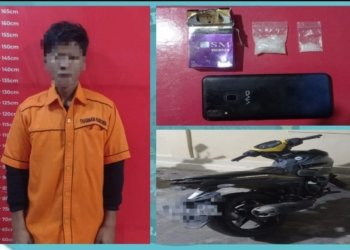 Reserse Narkoba Polres Banjar Amankan Tersangka Pembawa Sabu Sabu