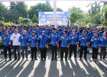 Kontingen Popda Kabupaten Banjar Dilepas