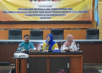 PKK Kabupaten Banjar Sosialisasi Terkait Pola Asuh Anak