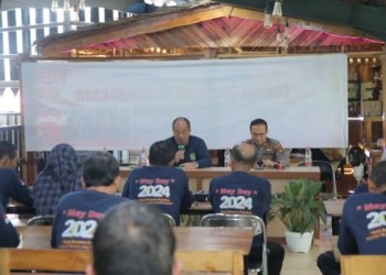 Wakil Bupati Asahan Ikuti Ramah Tamah dengan Serikat Buruh se-Kabupaten Asahan
