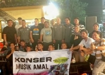 Konser Amal Untuk Ricky Hidayat di Cafe Atta Kamoe Labuhan Batu