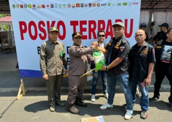 Pengurus DPC GRIB Jaya Kota Medan Bantu Banjir Bandang Tanah Datar