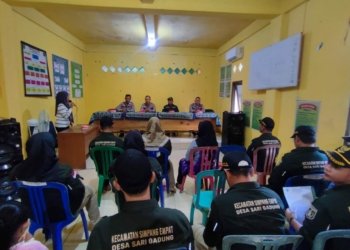 Polres Tanah Bumbu Penyuluhan Kepada Ketua RT di Jumat Curhat