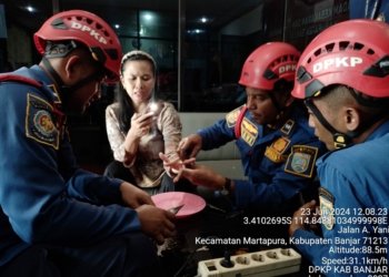Cincin Tak Bisa Dilepas, Risma Datangi DPKP Kabupaten Banjar