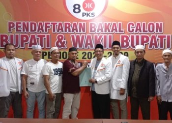 H Ibank Daftarkan Diri Ke PKS Kabupaten Banjar Di Hari Terakhir Pendaftaran