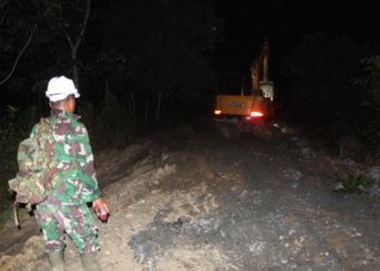 Kodim 1022/Tanbu Kebut Selesaikan Pelebaran Jalan