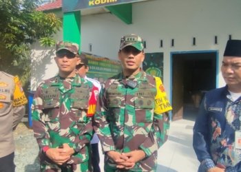 Tim Pengawasan dan Evaluasi TNI AD Tinjau Langsung Capaian TMMD Kodim Tanah Bumbu