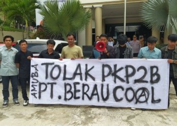 Aliansi Anak Muda Berau Tolak Perpanjangan Izin PKP2B PT Berau Coal