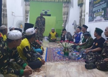 Pimpinan Ranting GP Ansor Bincau Gelar Haul Dan Pembacaan Manaqib Syekh Samman Al Madani