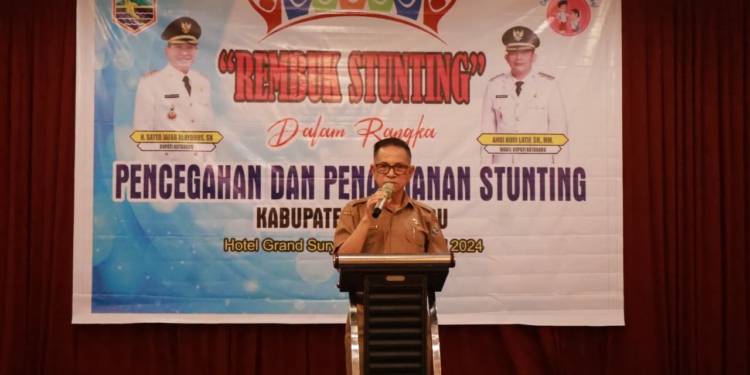 Serius Tangani Stunting, Pemkab Kotabaru Gelar Rembuk Stunting 2024