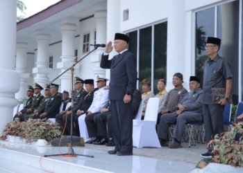 Bupati Asahan Pimpin Upacara Hari Kelahiran Pancasila