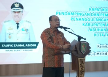 Rakornis Pendampingan dan Pembinaan TRC Penanggulangan Bencana Multi Sektor di Asahan