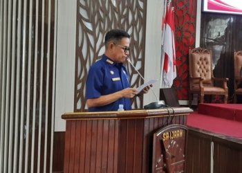 Said Akhmad Sampaikan RPJMD DI Rapat Paripurna DPRD Kotabaru