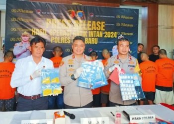 Ops Antik Intan 2024, Belasan Kasus Narkoba Berhasil Diungkap Polres Kotabaru