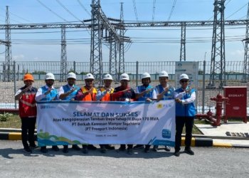 Dorong Hilirisasi, PLN Pasok Daya 170 MVA Smelter PT Freeport Indonesia di Gresik