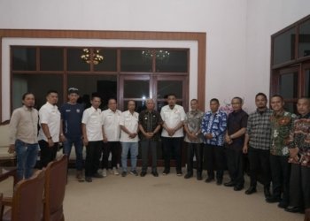 Bupati Terima Audiensi KONI Asahan: Bertandinglah Secara Sportif