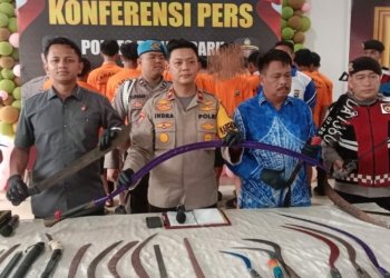 Resahkan Warga Banjarbaru, 21 Anggota Geng Motor Ditangkap Polisi