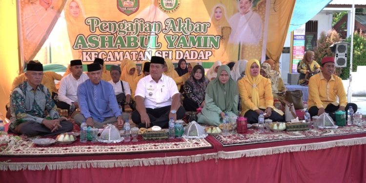 Wakil Bupati Asahan Ikuti Pengajian Akbar