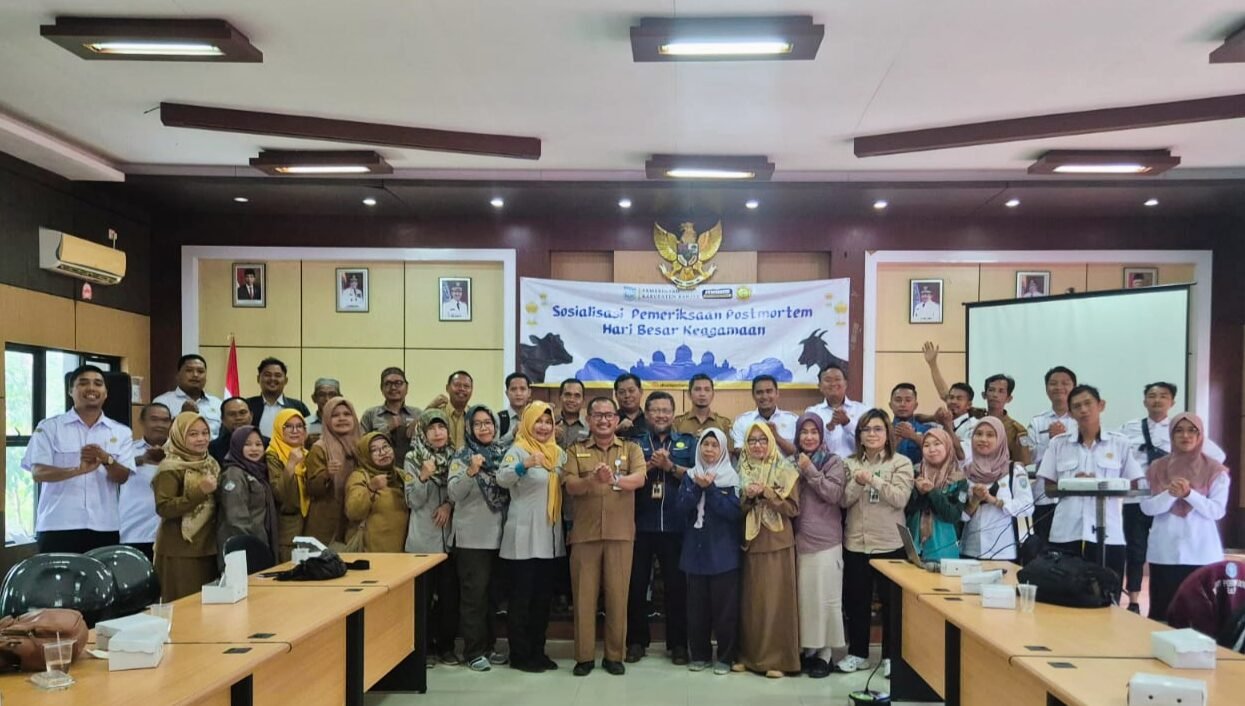 Pastikan Keamanan Dan Kesehatan Daging Kurban, Distan Kabupaten Banjar Gelar Sosialisasi