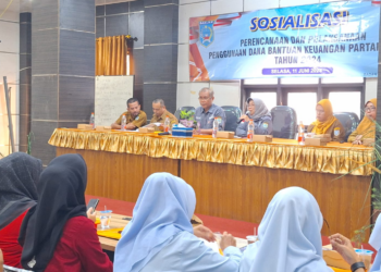 Bakesbangpol Kabupaten Banjar Gelar Sosialisasi Penggunaan Bantuan Keuangan Partai Politik