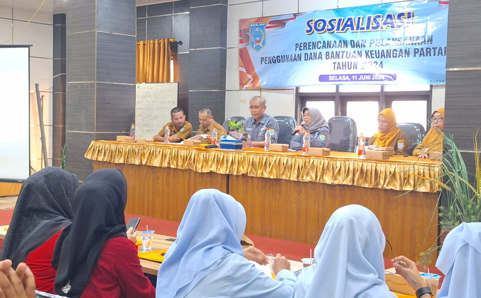 Bakesbangpol Kabupaten Banjar Gelar Sosialisasi Penggunaan Bantuan Keuangan Partai Politik