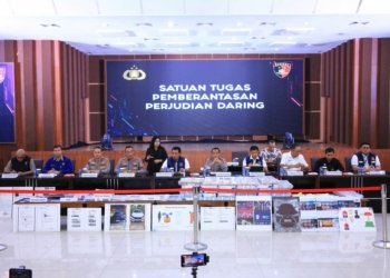 21 Ribu Lebih Akun Diblokir Satgas Pemberantas Judol, Kerja Baru Dua hari