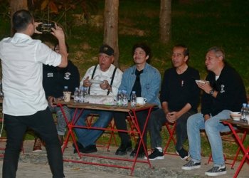 Presiden dan Para Influencer Makan Malam Bersama di IKN