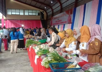 Meriahkan HUT Bhayangkara Ke-78, DKP3 Banjarbaru Buka Bazar Murah