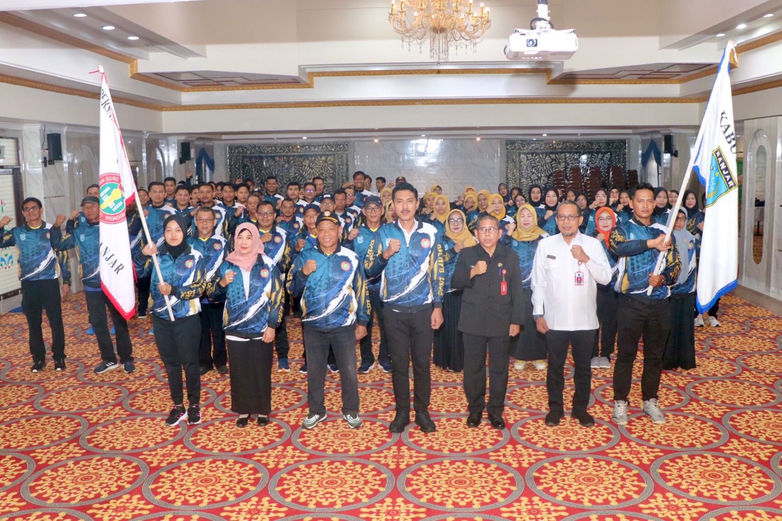 Porseni PGRI Kabupaten Banjar Dilepas Oleh Bupati