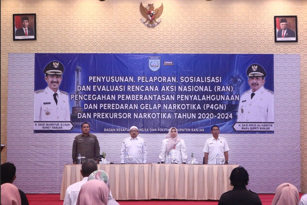 Pemerintah Kabupaten Banjar Gelar Kegiatan Sosialisasi RAN P4GN