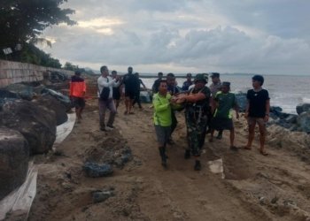 Seorang Pria Ditemukan Meninggal Di Pesisir Pantai Desa Pejala Tanah Bumbu, Akibat Tenggelam