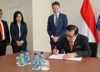 Menkumham Lakukan Pertemuan Bilateral dengan Dirjen WIPO