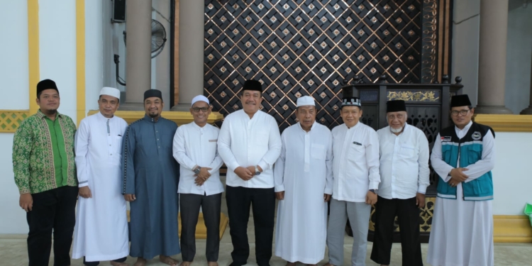 Wakil Bupati Asahan Buka Praktek Manasik Umroh PT Aulia Perkasa Abadi
